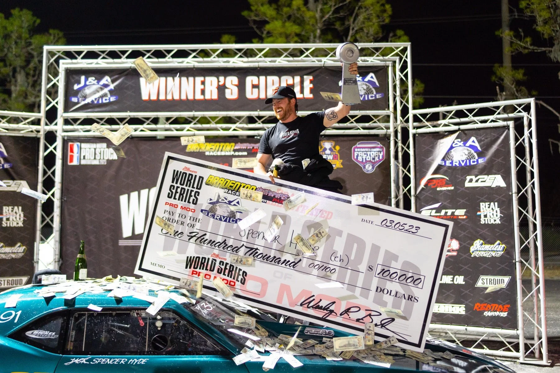 Spencer Hyde Earns $100,000 Payday at World Series of Pro Mod