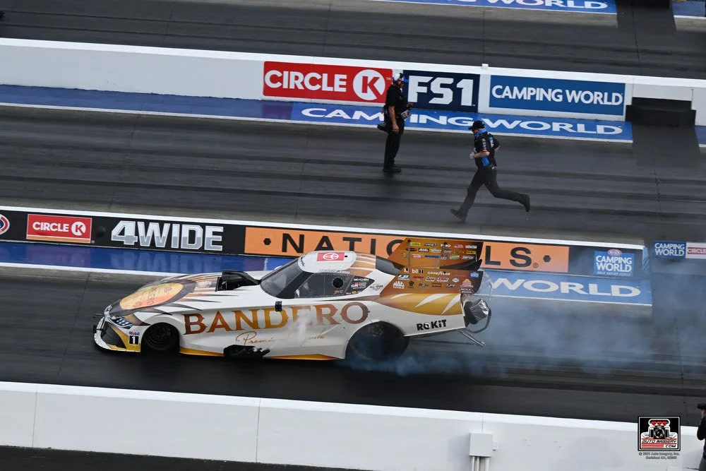 Alexis DeJoria Charges to Runner-Up Finish at Charlotte Four-Wide Nationals