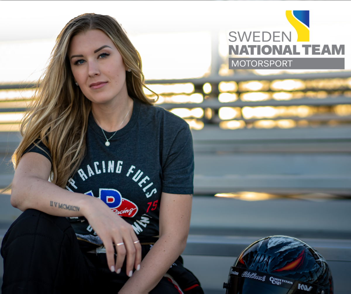 JCM Racing’s Ida Zetterström First Drag Racer to be Invited to Join Swedish National Motorsport Team