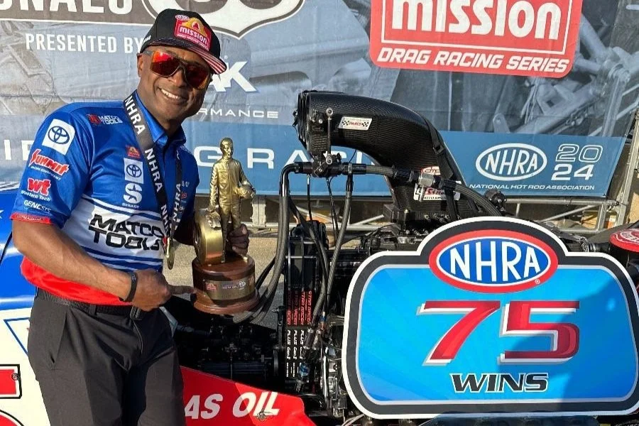 Antron Brown Scores Milestone 75th Career Win at NHRA Route 66 Nationals