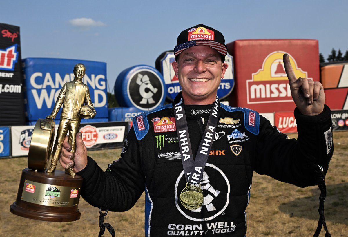 Austin Prock completed a near perfect weekend