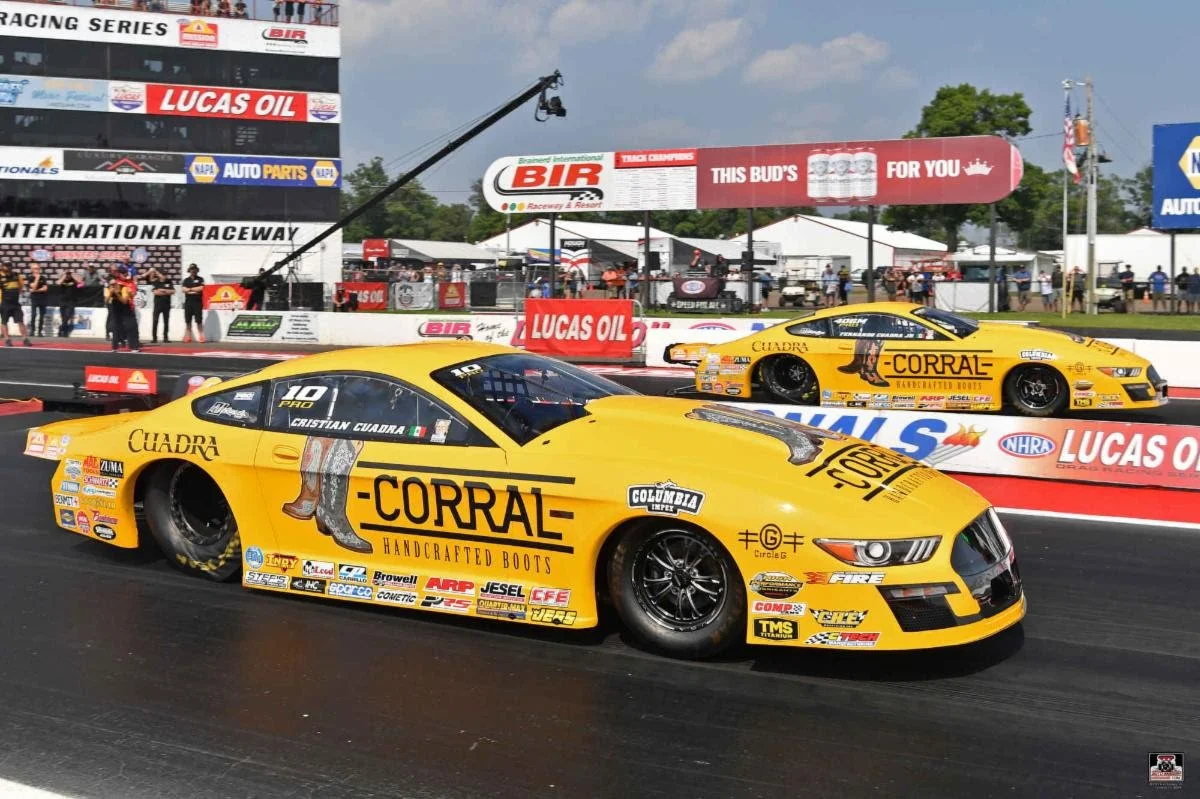 CUADRA FAMILY MAKES HISTORY AT LUCAS OIL NHRA NATIONALS