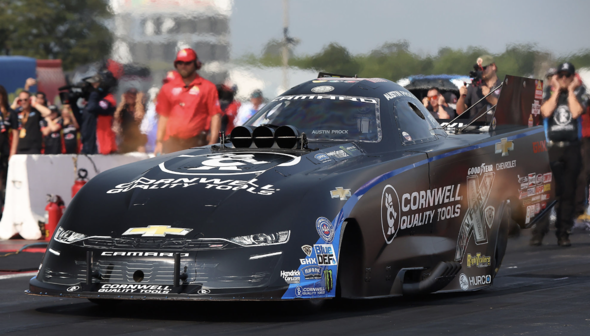 PROCK CLINCHES NO. 1 STARTING SPOT IN COUNTDOWN