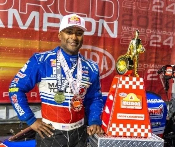 Antron Brown Secures Fourth NHRA Top Fuel World Championship, First as Team Owner