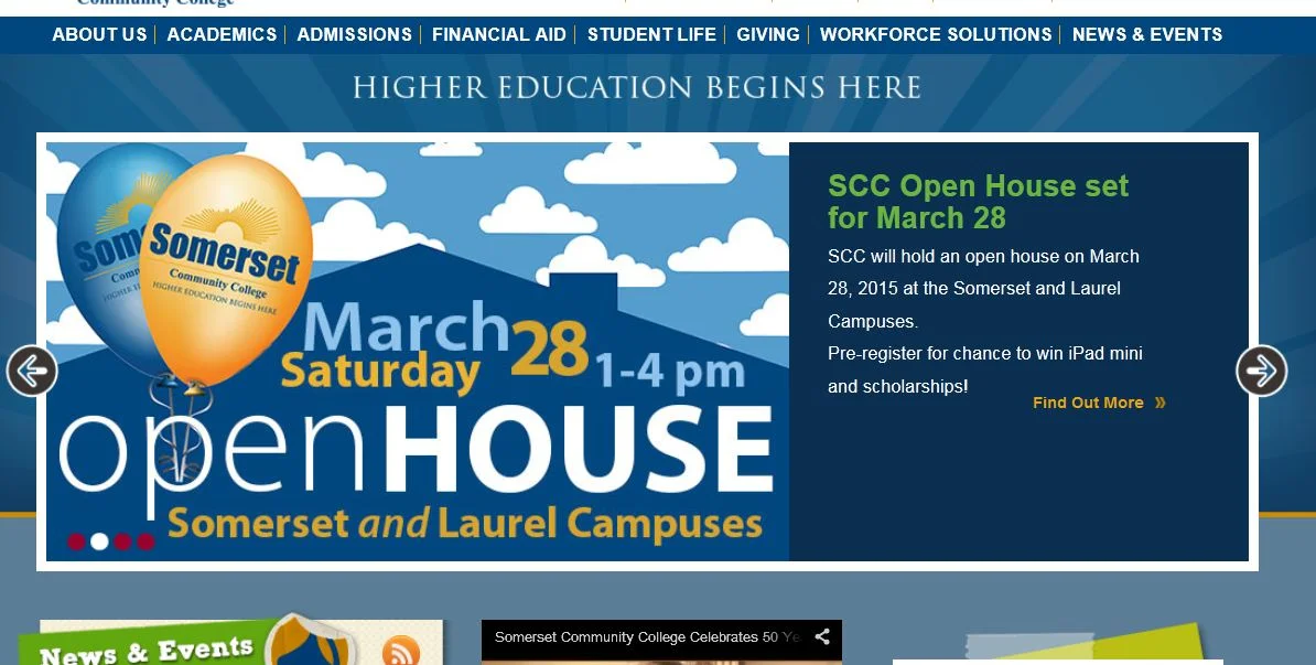   Somerset Community College   web content specialist 