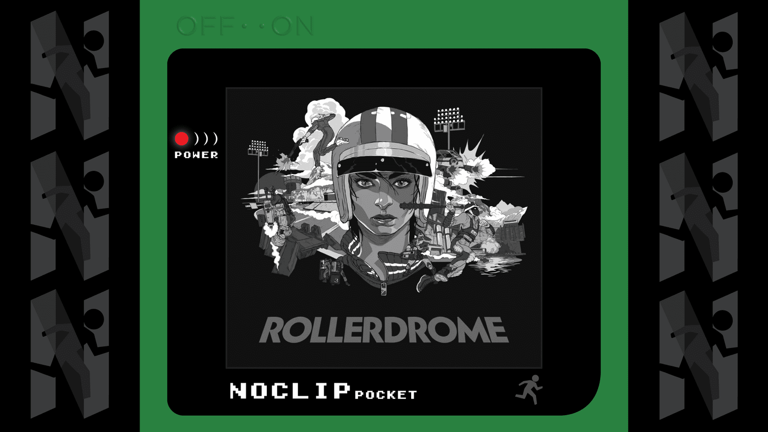 NOCLIP Pocket E91 - Seventy Percent Gamer - Rollerdrome episode artwork