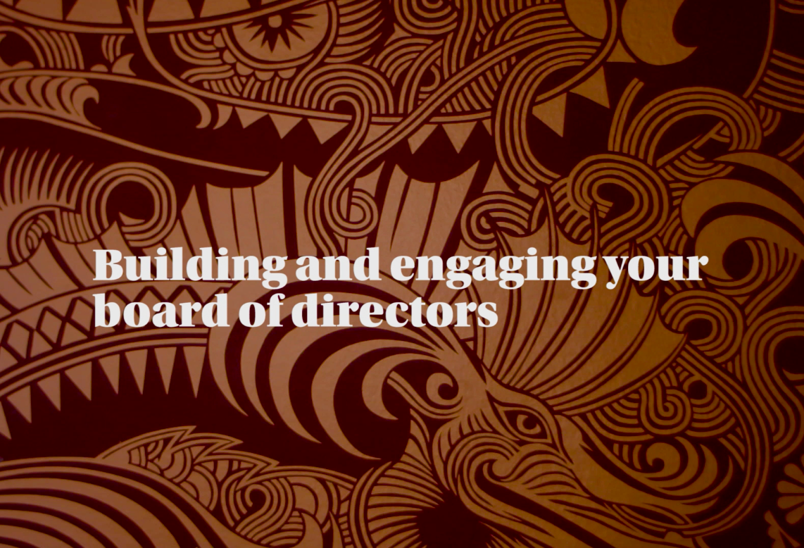 Cup of Jo: Building and Engaging Your Board of Directors