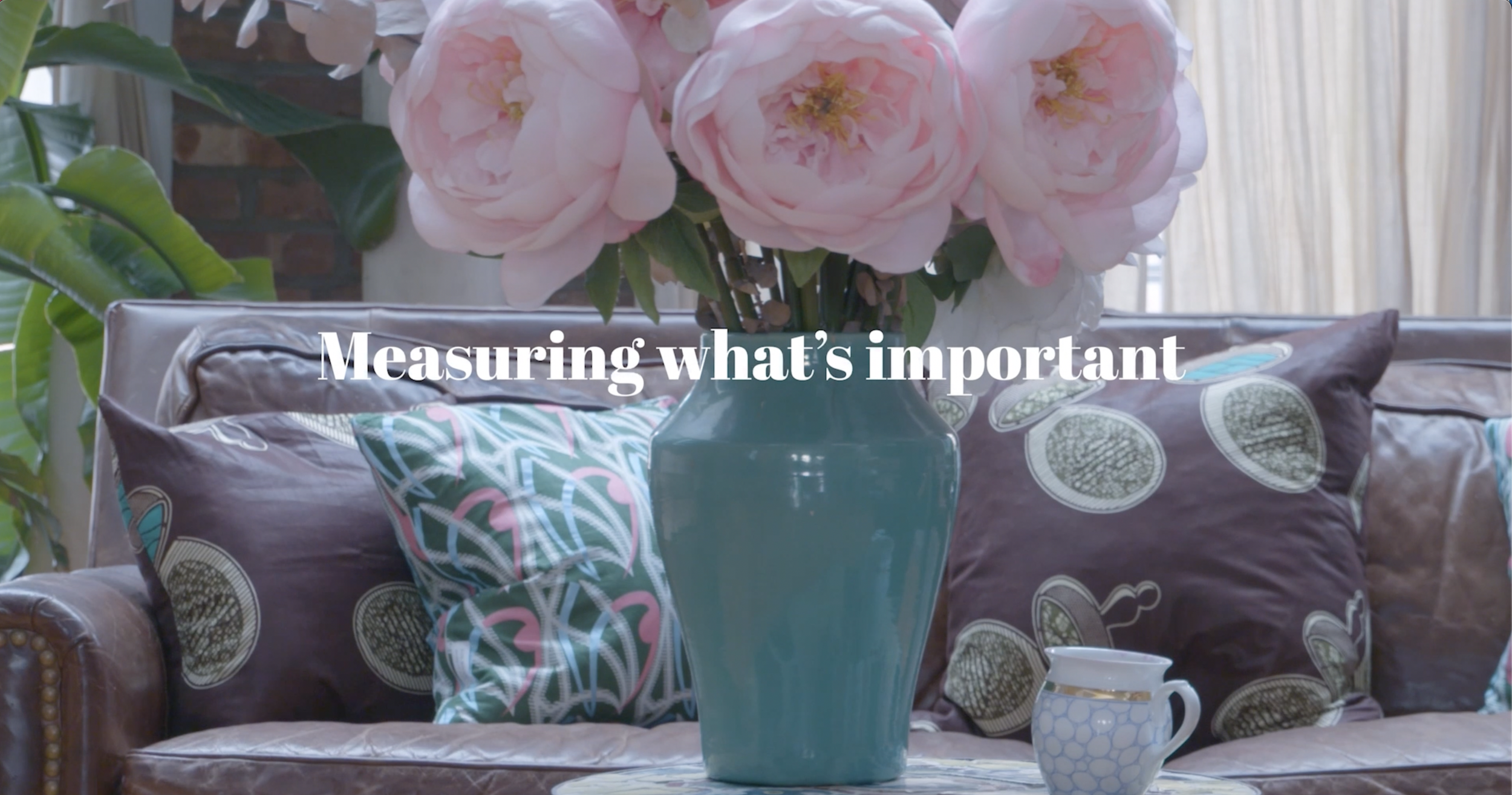 Cup of Jo: Measuring What Matters