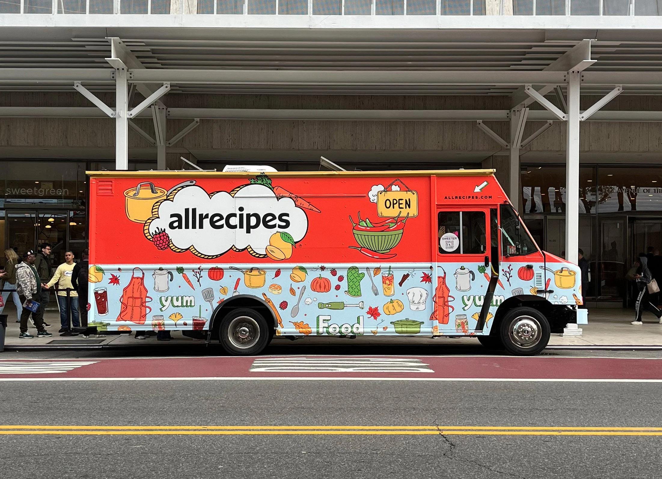  Illustration for Allrecipes 2025 Food Truck Pop-up 