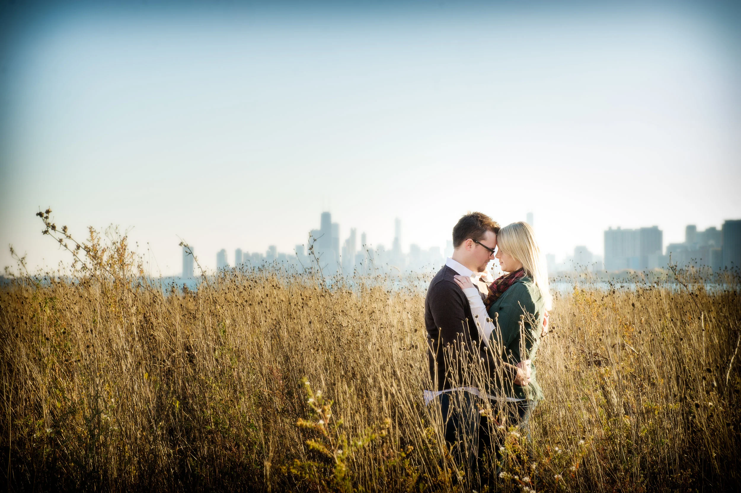 North Avenue Beach Engagement: Brittany + Joel