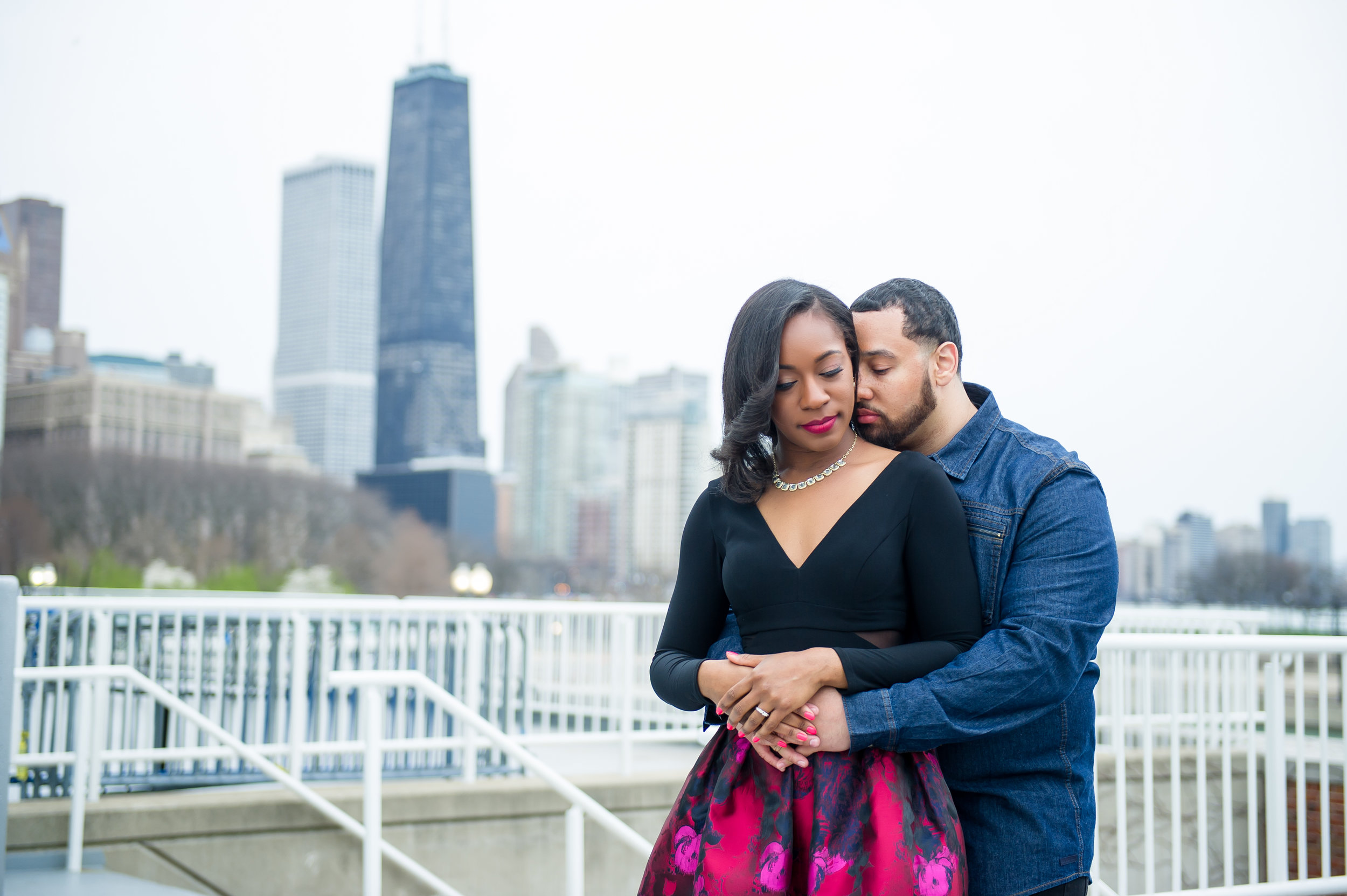 Navy Pier Engagement Session: Courtney + John