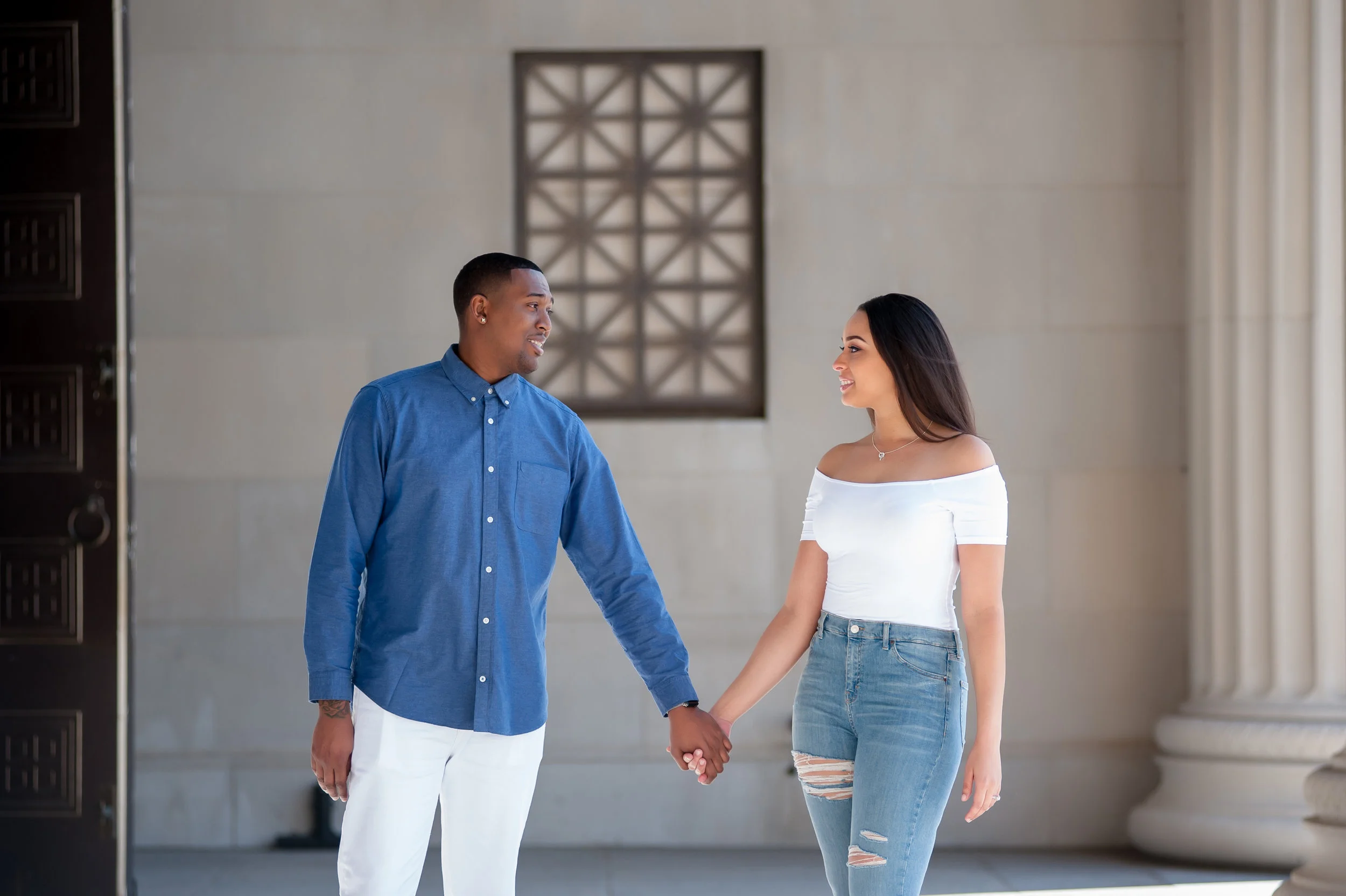 Museum of Science and Industry Engagement Session: Domonique + Antoine