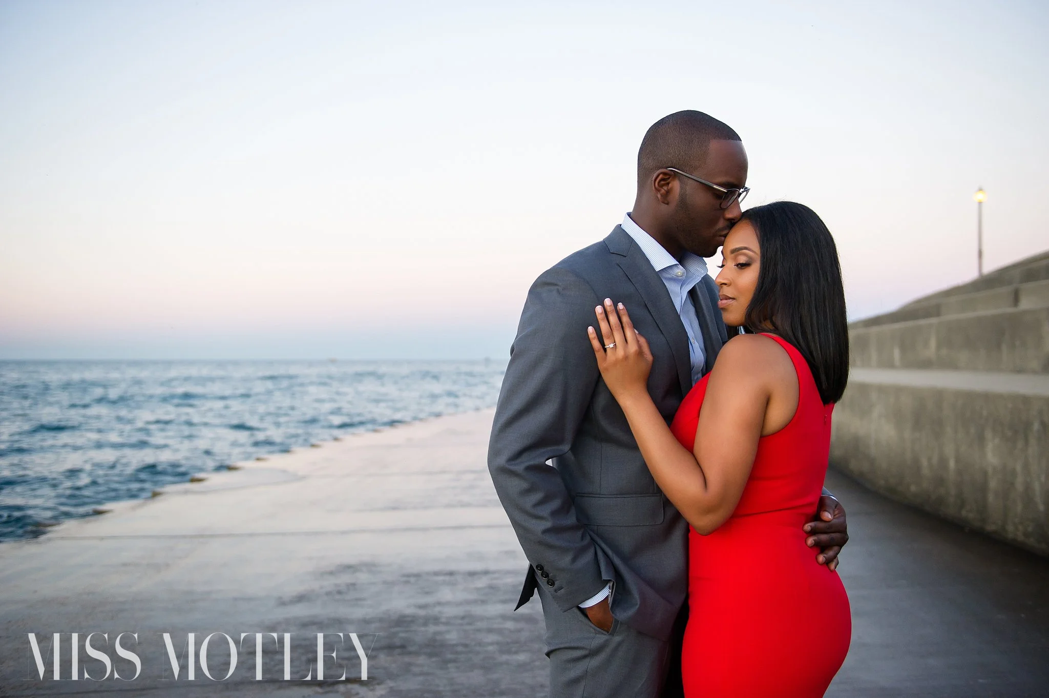   “The excitement of what the future will bring. Imaging who we both are today and what we can both become together is motivating to me. The passion and dedication to keep working on ourselves and the relationship keeps me in love.” ~Gboyega  