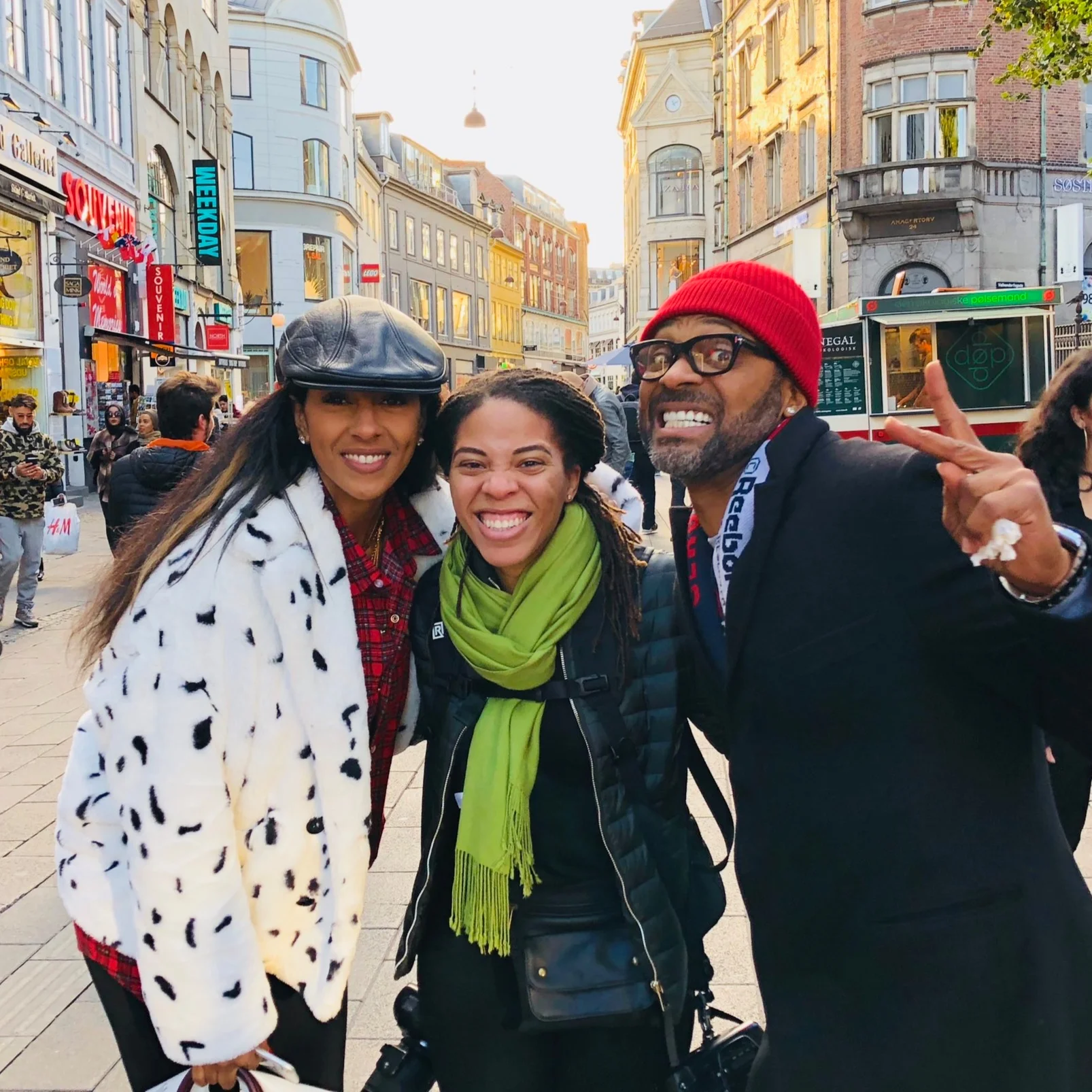  Actor &amp; Comedian Mike Epps and Producer Kyra Robinson-Epps in Copenhagen, Denmark 