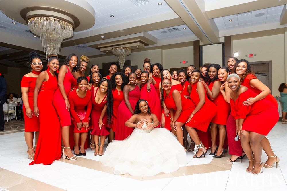   Ain't nothing like a Delta Sigma Theta wedding!  