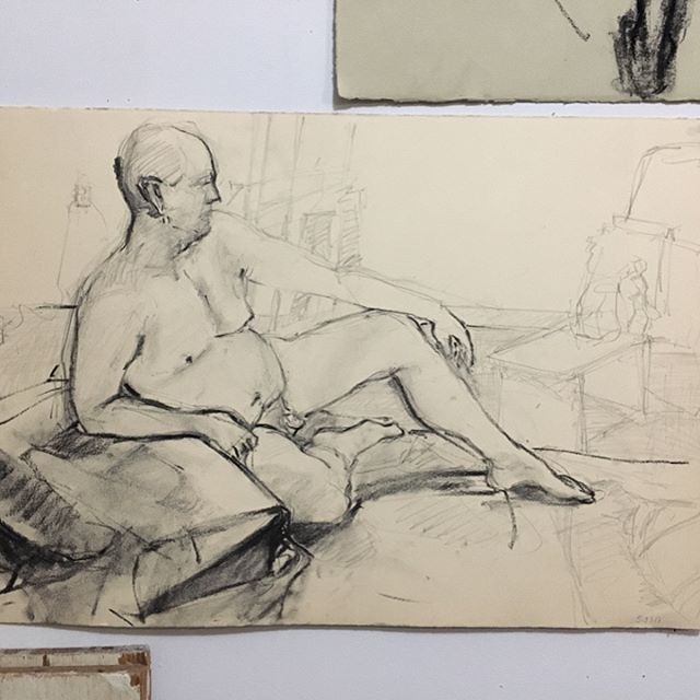 #drawing #lifedrawing #figure @canvasartspace