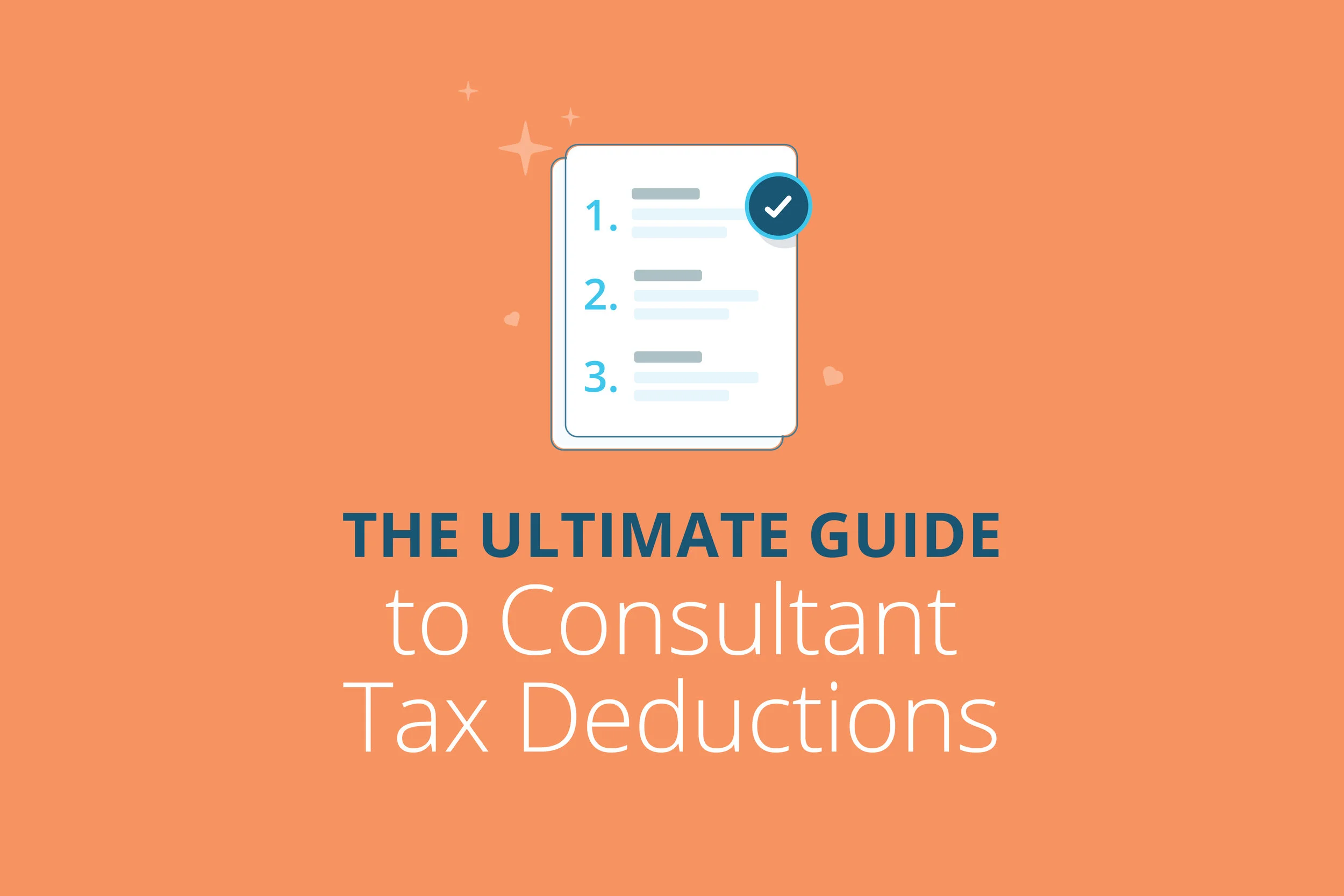 The Ultimate Guide to Consultant Tax Deductions — Stride Blog