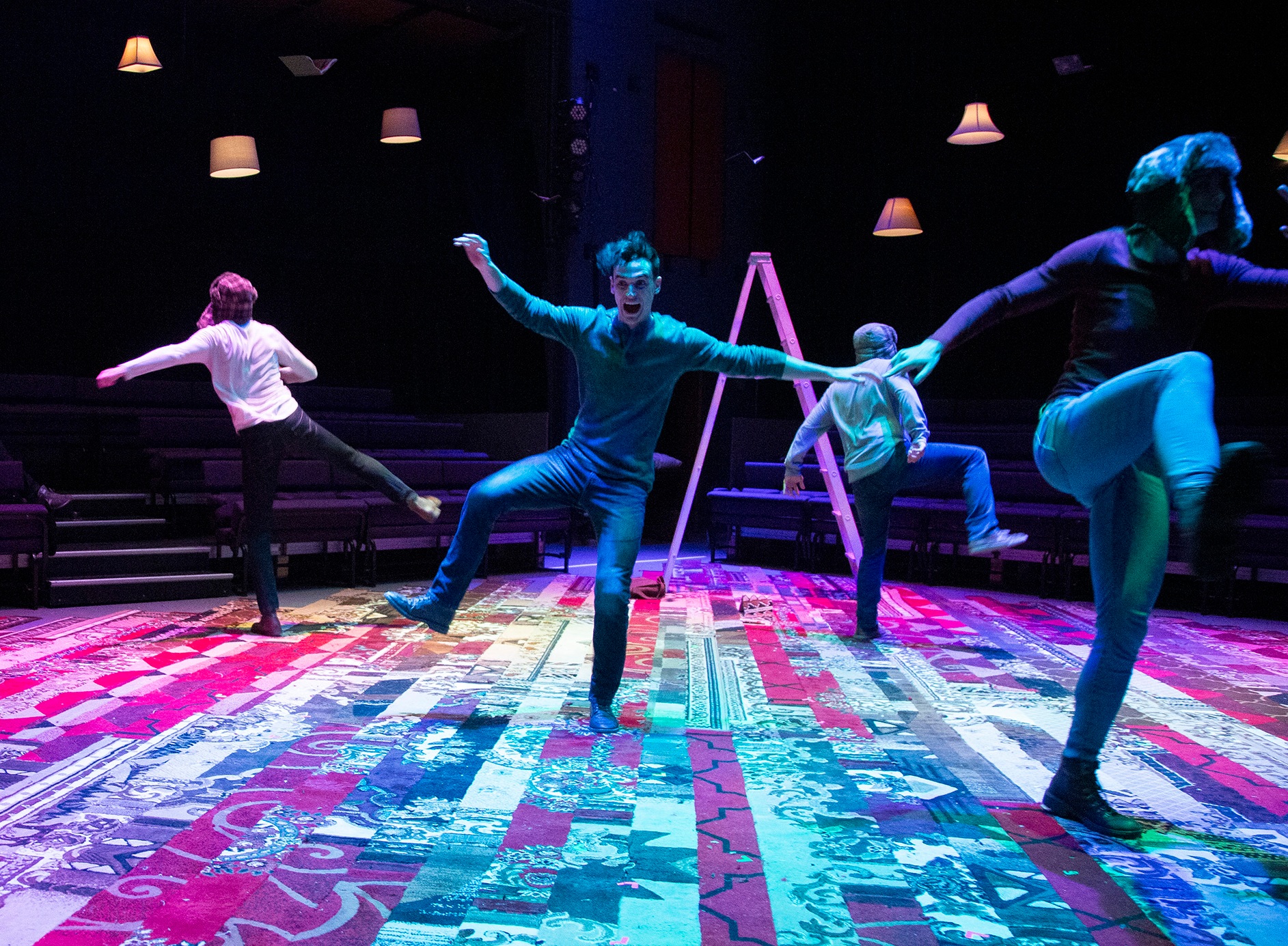 THE GREAT DISTANCE HOME at WaterTower Theatre (2018) Conceived and Directed by Kelsey Leigh Ervi