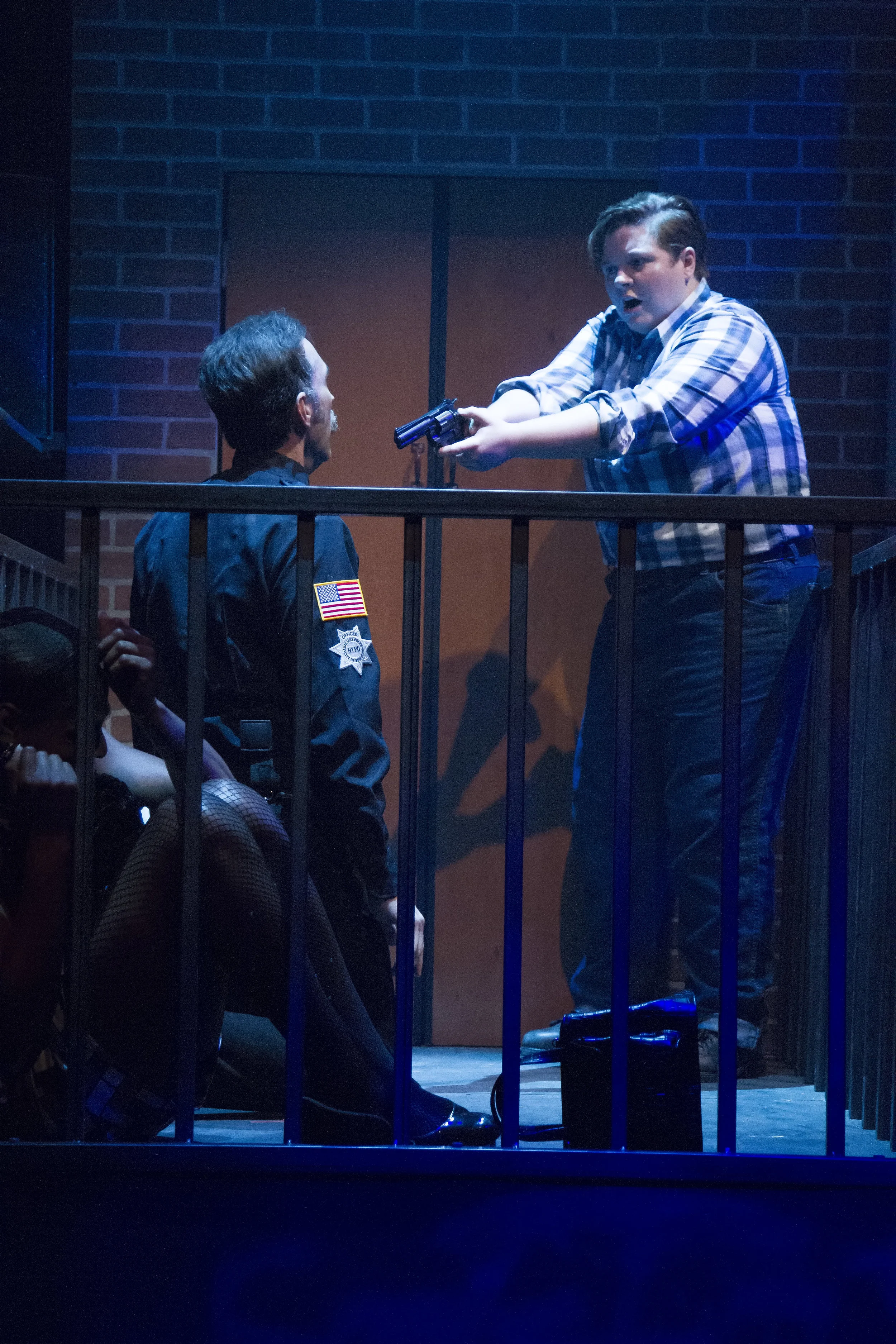 Peg in HIT THE WALL at WaterTower Theatre Directed by Joanie Schultz Photo by Jason Anderson