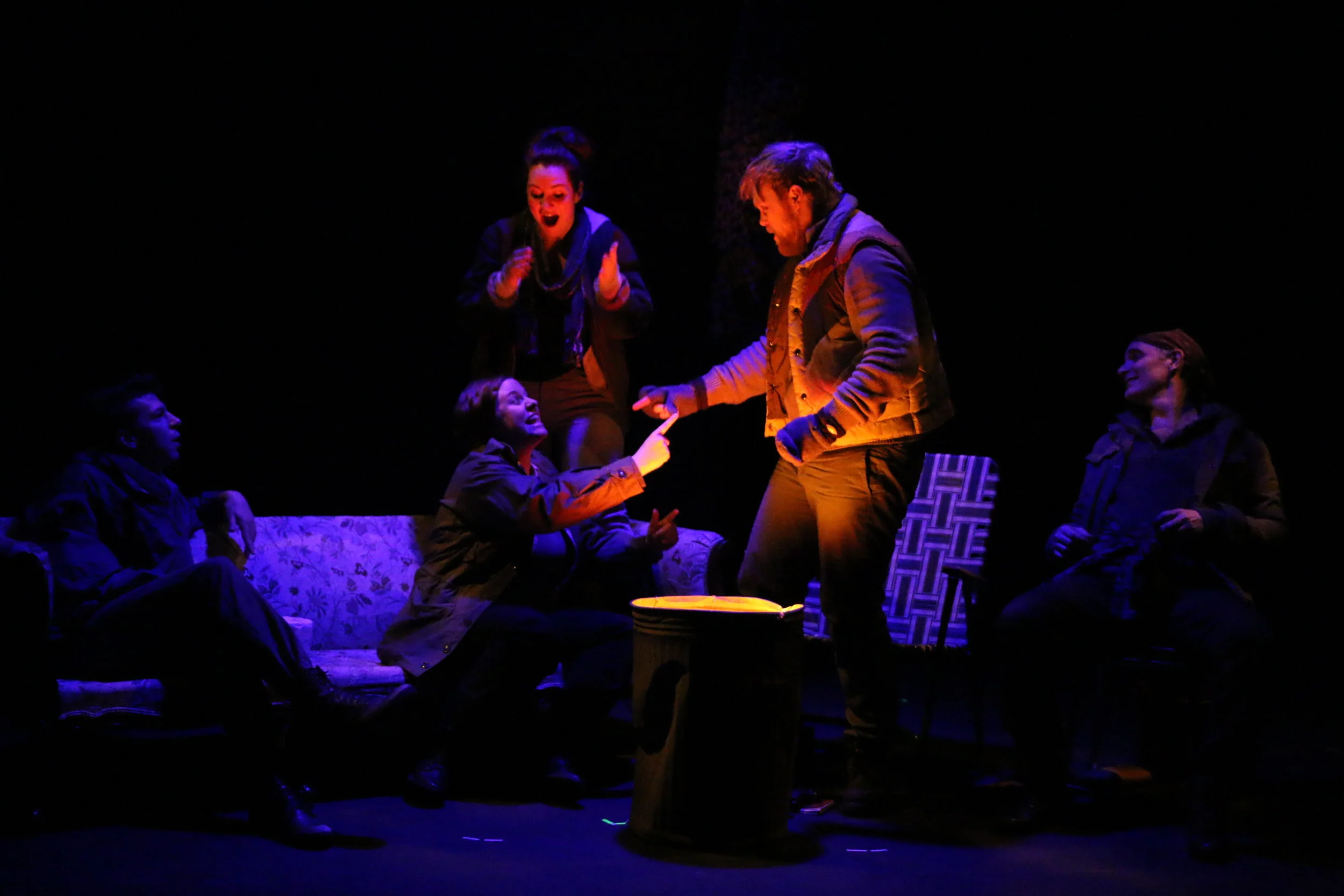   Maria in MR. BURNS, A POST-ELECTRIC PLAY at Stage West   Directed by Garret Storms. Photo by Buddy Myers.  