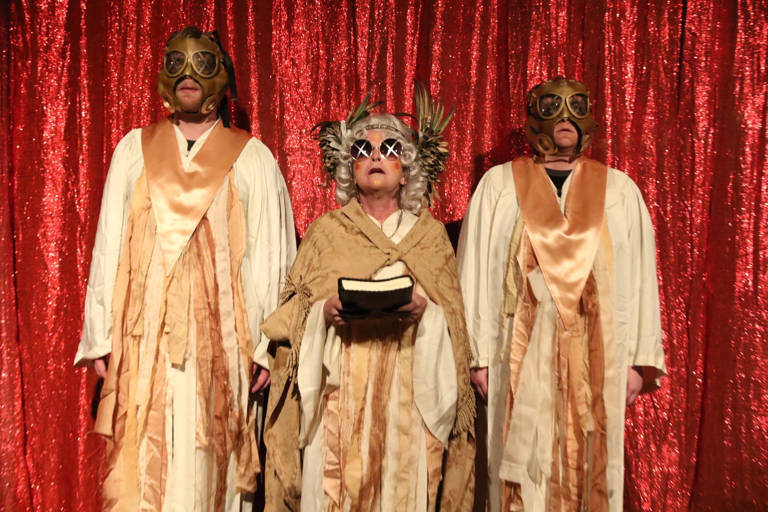   Maria in MR. BURNS, A POST-ELECTRIC PLAY at Stage West   Directed by Garret Storms. Photo by Buddy Myers.  