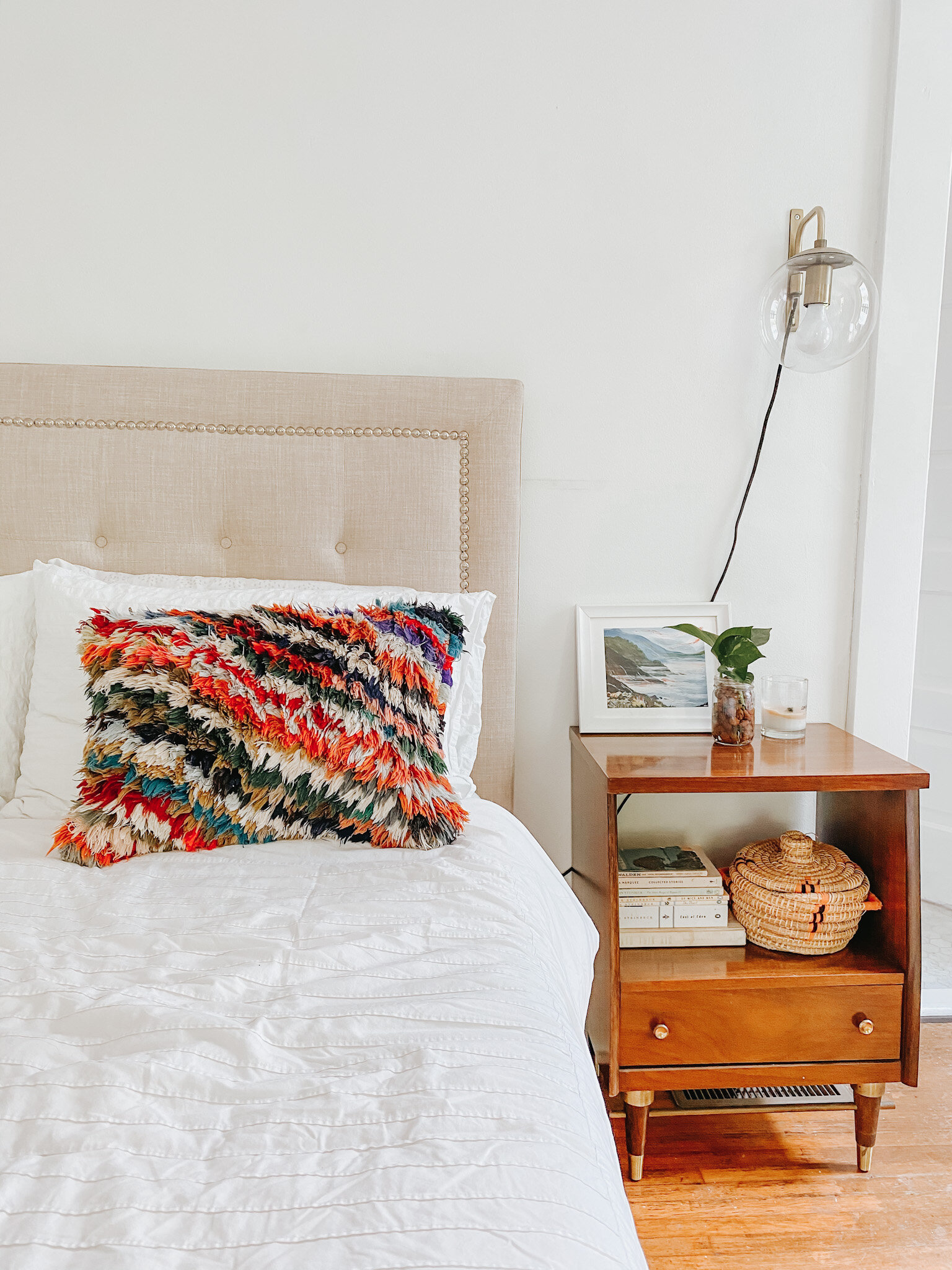 222 - Fluffy Kilim Pillow
