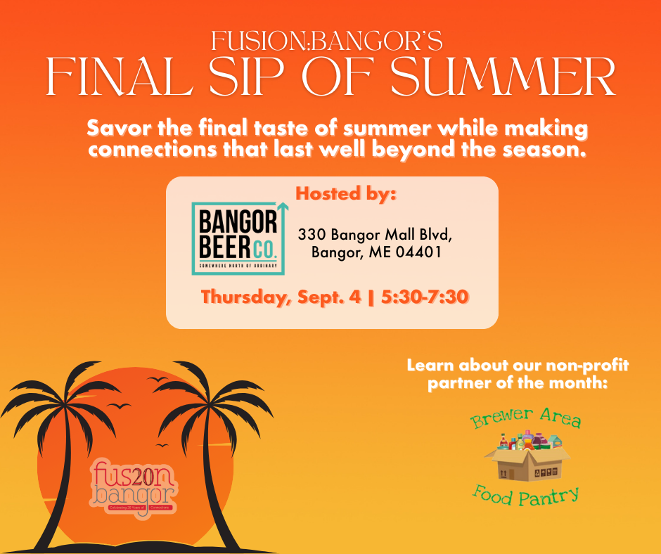 Fusion First Final Sip of Summer hosted by Bangor Beer Co.