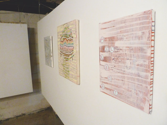  Installation view,&nbsp; Bred and Fed , STL, Iowa City, 2012 