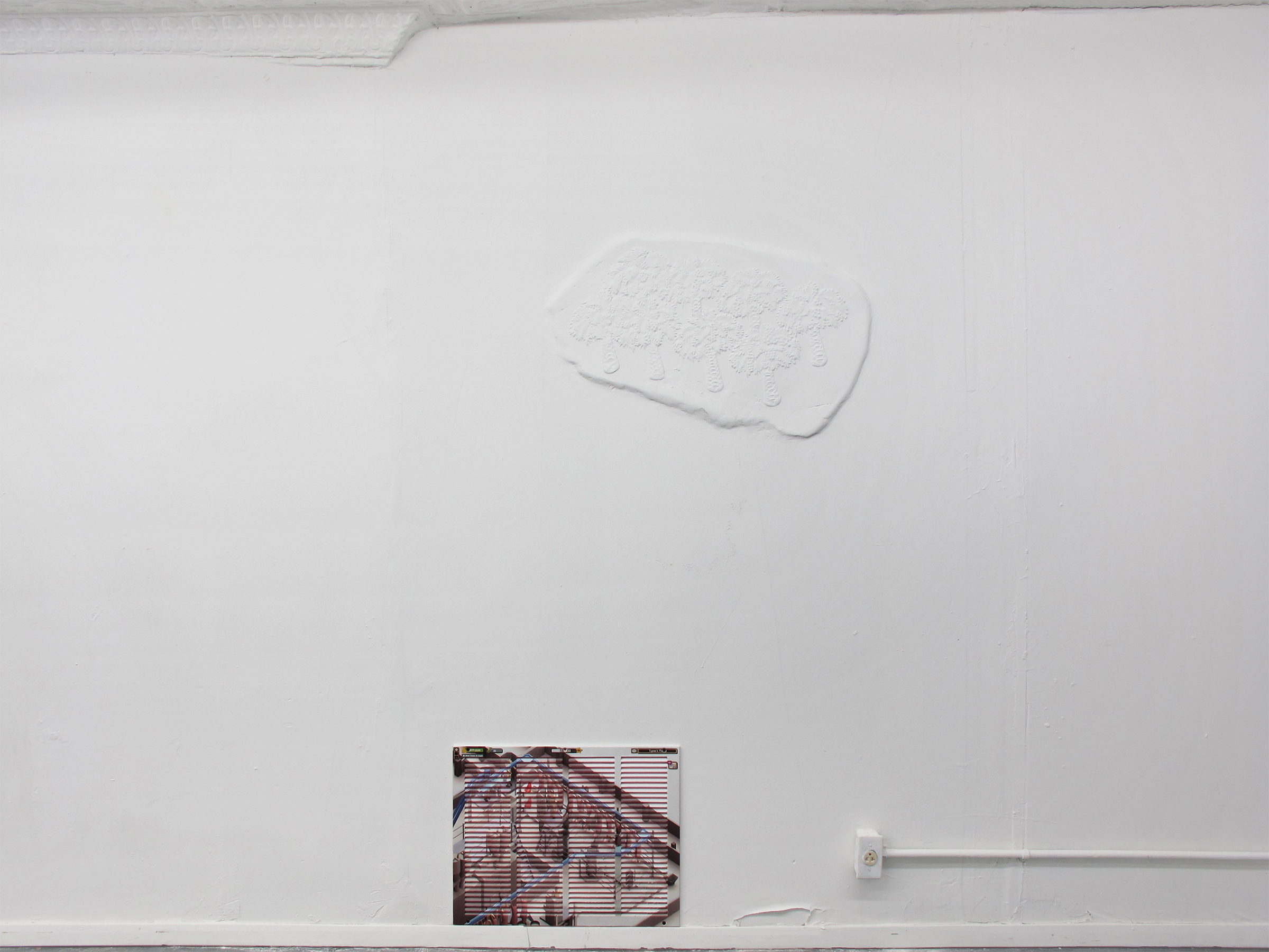  Installation view,&nbsp; Hangry , STL, NY, 2015 