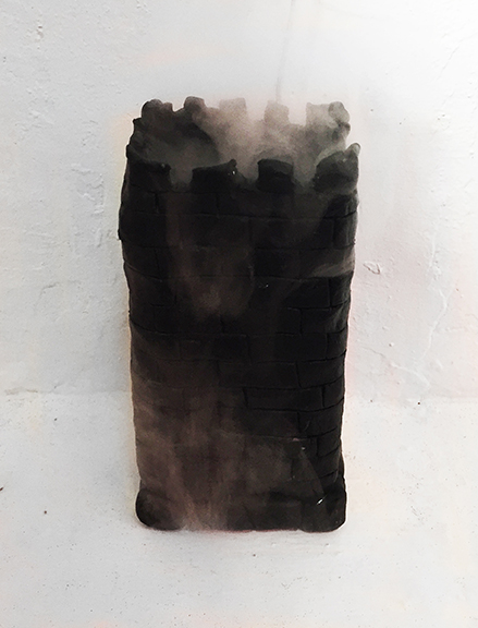  Tom Forkin,&nbsp; Black Vision Mist , 2015, potentized Henbane vapor and diffuser, dimensions variable 