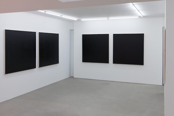  Installation view,  Olivier Mosset , STL, Luxembourg, 2014 