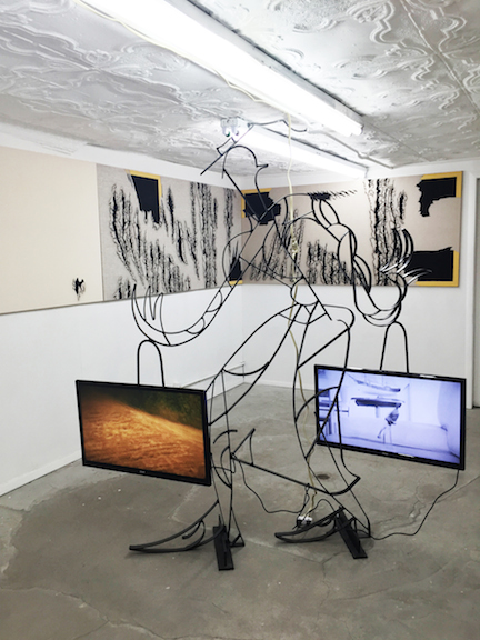  Installation view,&nbsp; International Loner , STL, NY, 2015 