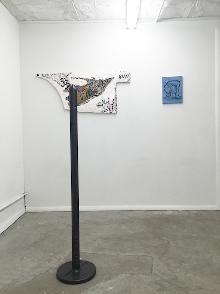  Installation view,&nbsp; Wallace Berman, Jeff Davis, Matthew Langan Peck, Sophie Stone ,&nbsp;STL, NY, 2015 