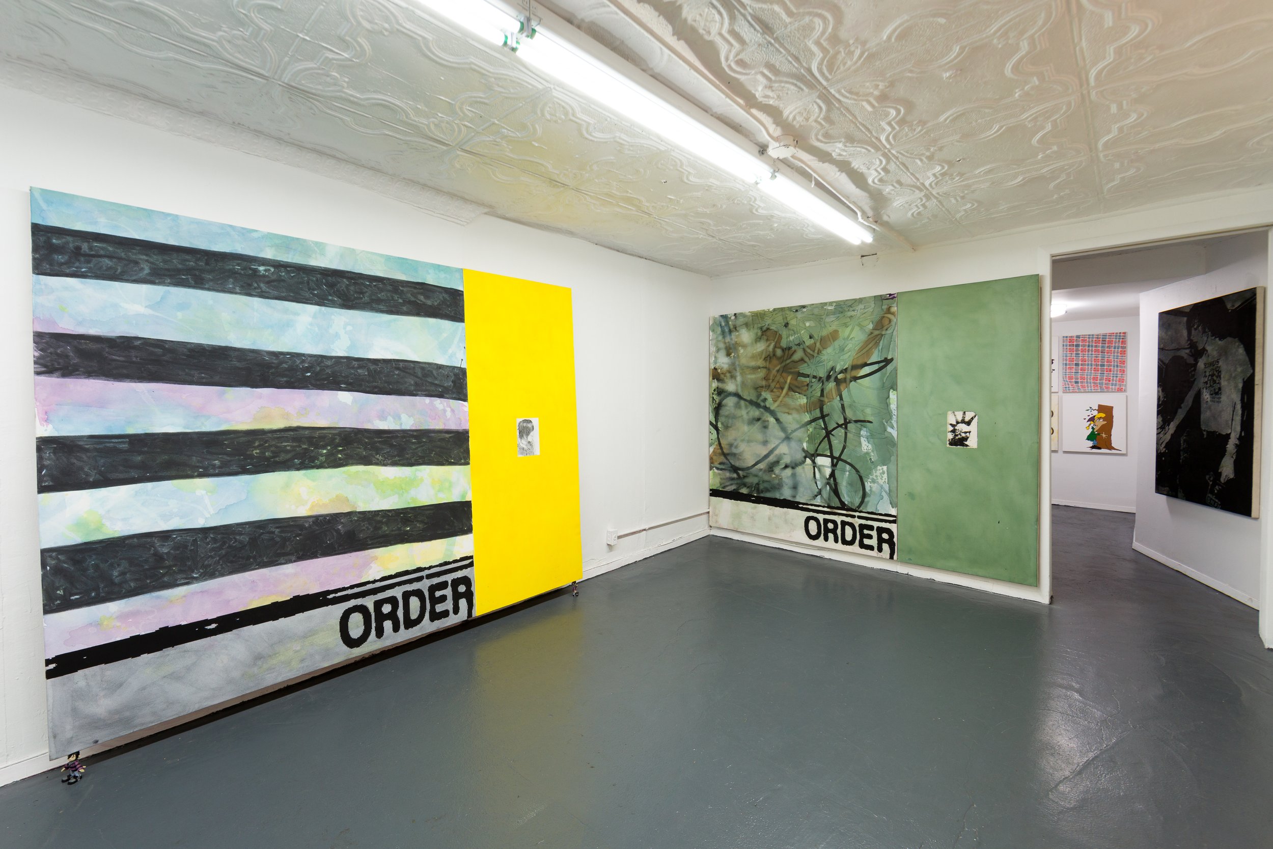  Installation View,  AJ Kahn ,  Woke Up And Wore What You Had On,  Shoot the Lobster, NY, 2022 