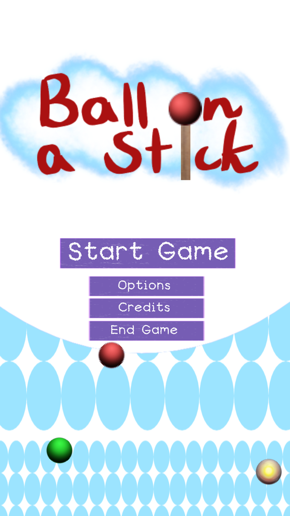 Early Prototype Title Screen by Danielle Sweet