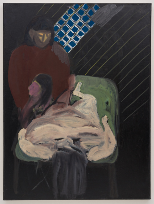 40 x 30 inches, acrylic and oil on canvas, 2015