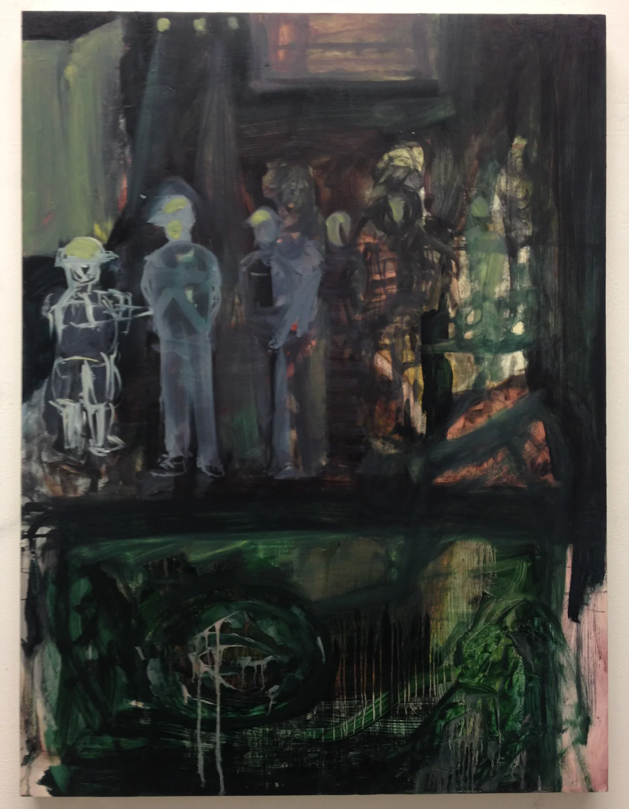 40 x 30 inches, oil on panel, 2015
