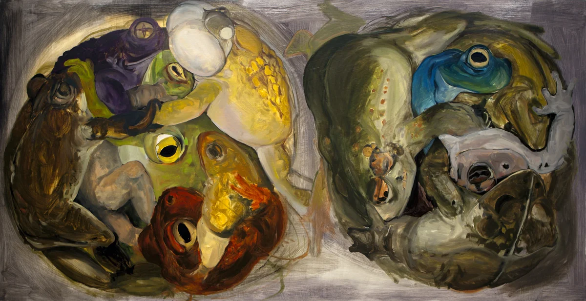 48 x 96 inches, oil on panel, 2012