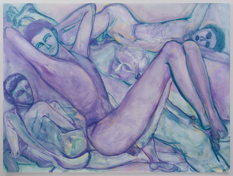 81 x 108 inches, oil on canvas, 2016