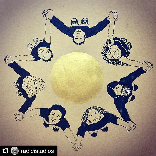 Thank you artists for helping shape what resistance looks like! Thank you @radicistudios for all the work you have done this year!
・・・
This year has been like like no other. Taking a moment to recognize the profound resilience that has softened the s