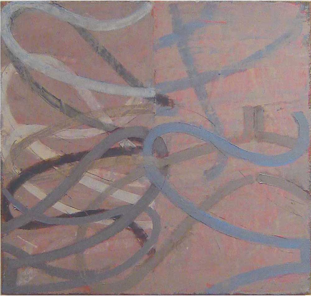 Offsquare No.2 20"x 21" oil on linen 2006 (sold)