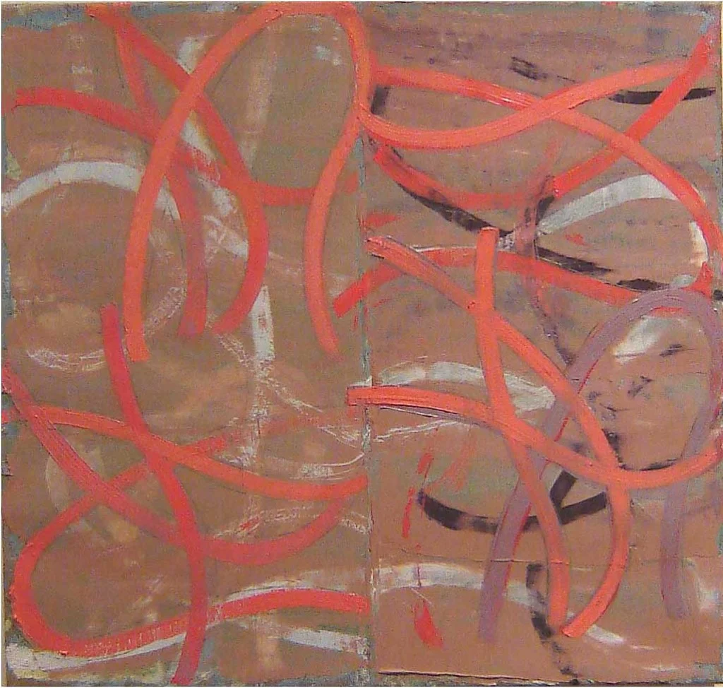 Offsquare No.3 20"x 21" oil on panel 2006 (sold)