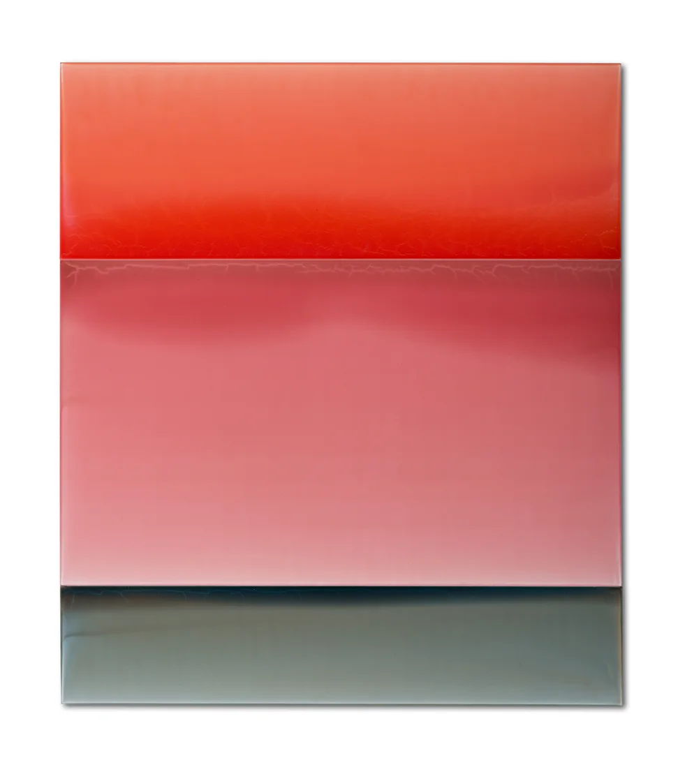 Near and Far 54"x 47" tinted polymer on panel 2016