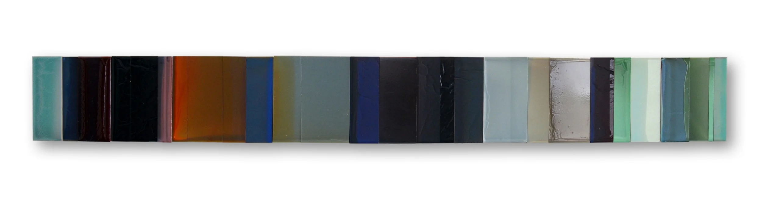 Time No.1. 6"x 51" polymer on panel 2015