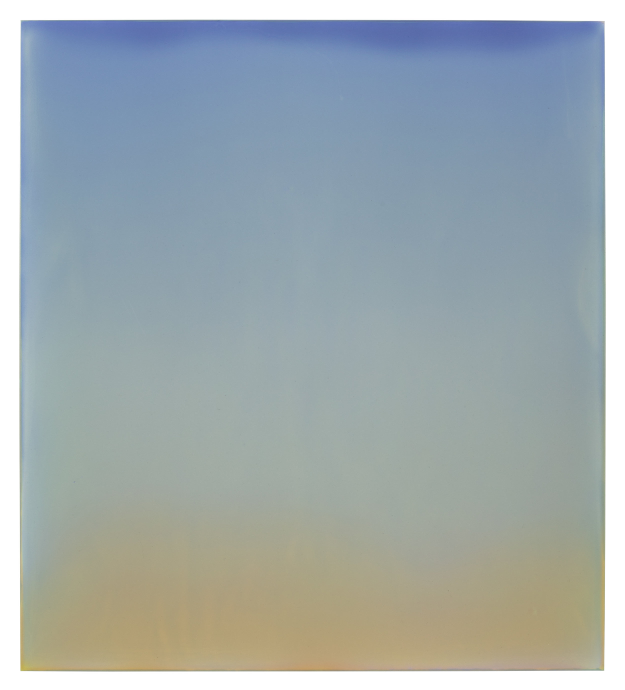 Outland No.6 40” x 36” tinted polymer on aluminum and wood 2018