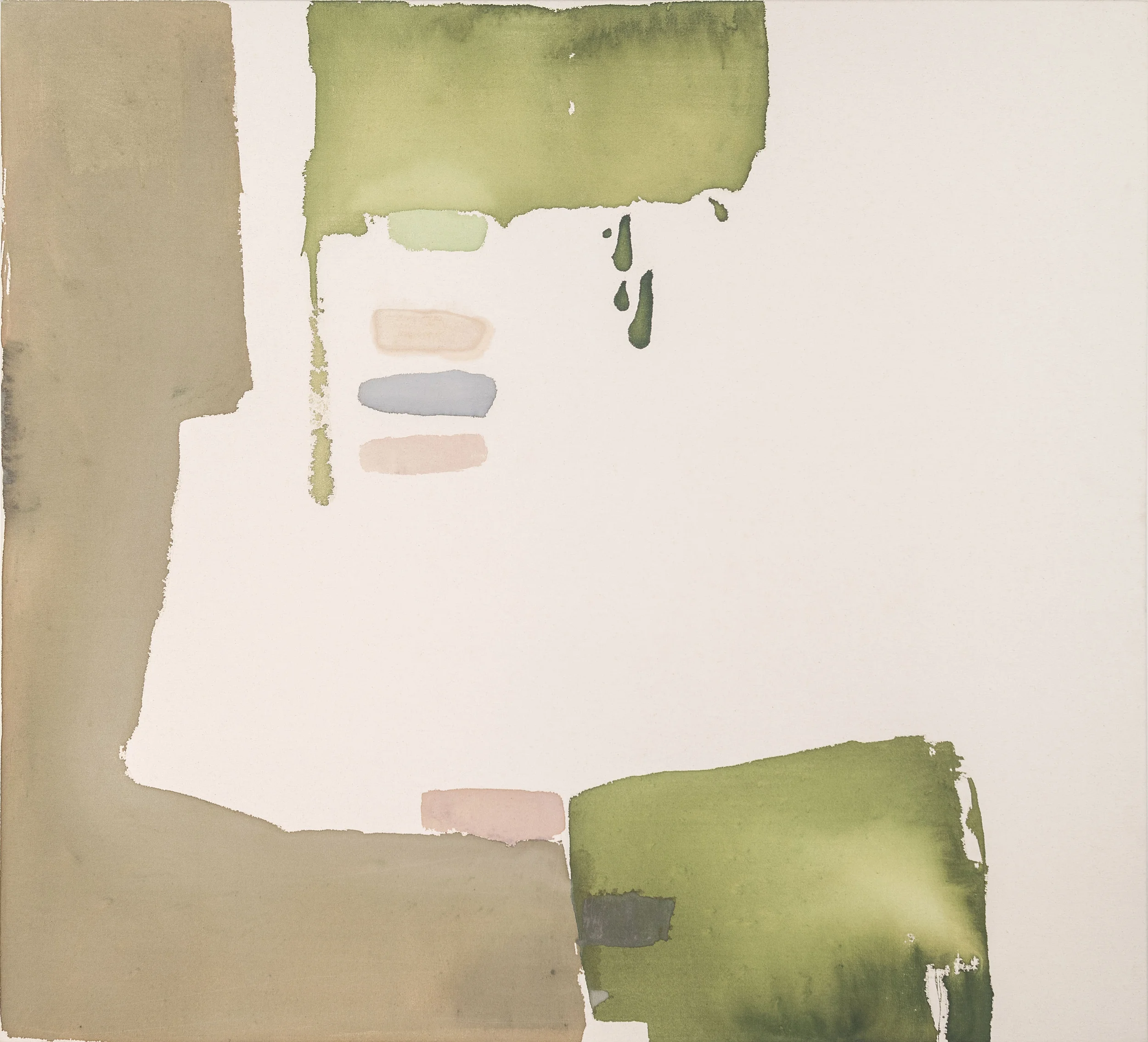 Stretch and Release , 2013 acrylic on canvas 54x60"