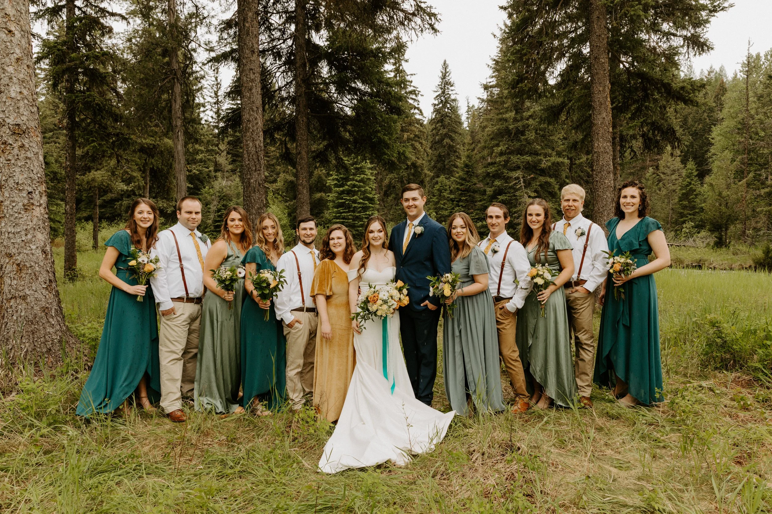 Rainy June Wedding in Swan Valley, Montana Montana Diaries Rainy June Wedding in Swan Valley, Montana Montana Diaries