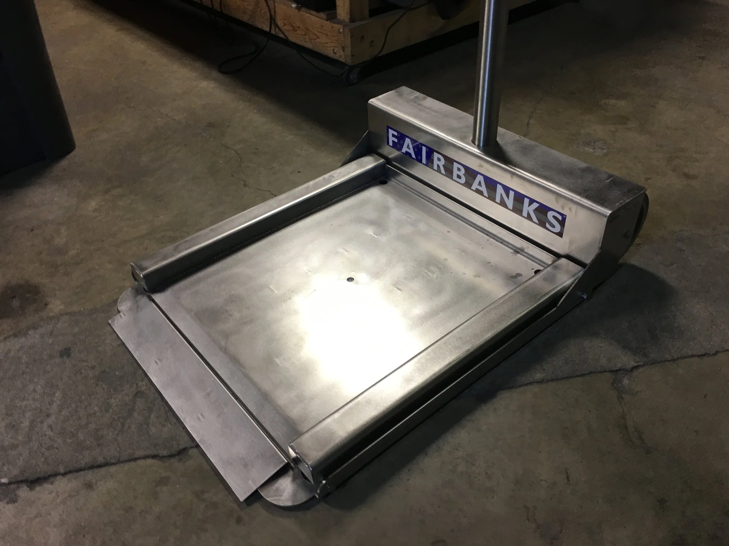 Fairbanks Stainless Steel Drum Scale - Fairbanks Floor Scale - Stainless Steel Floor Scale