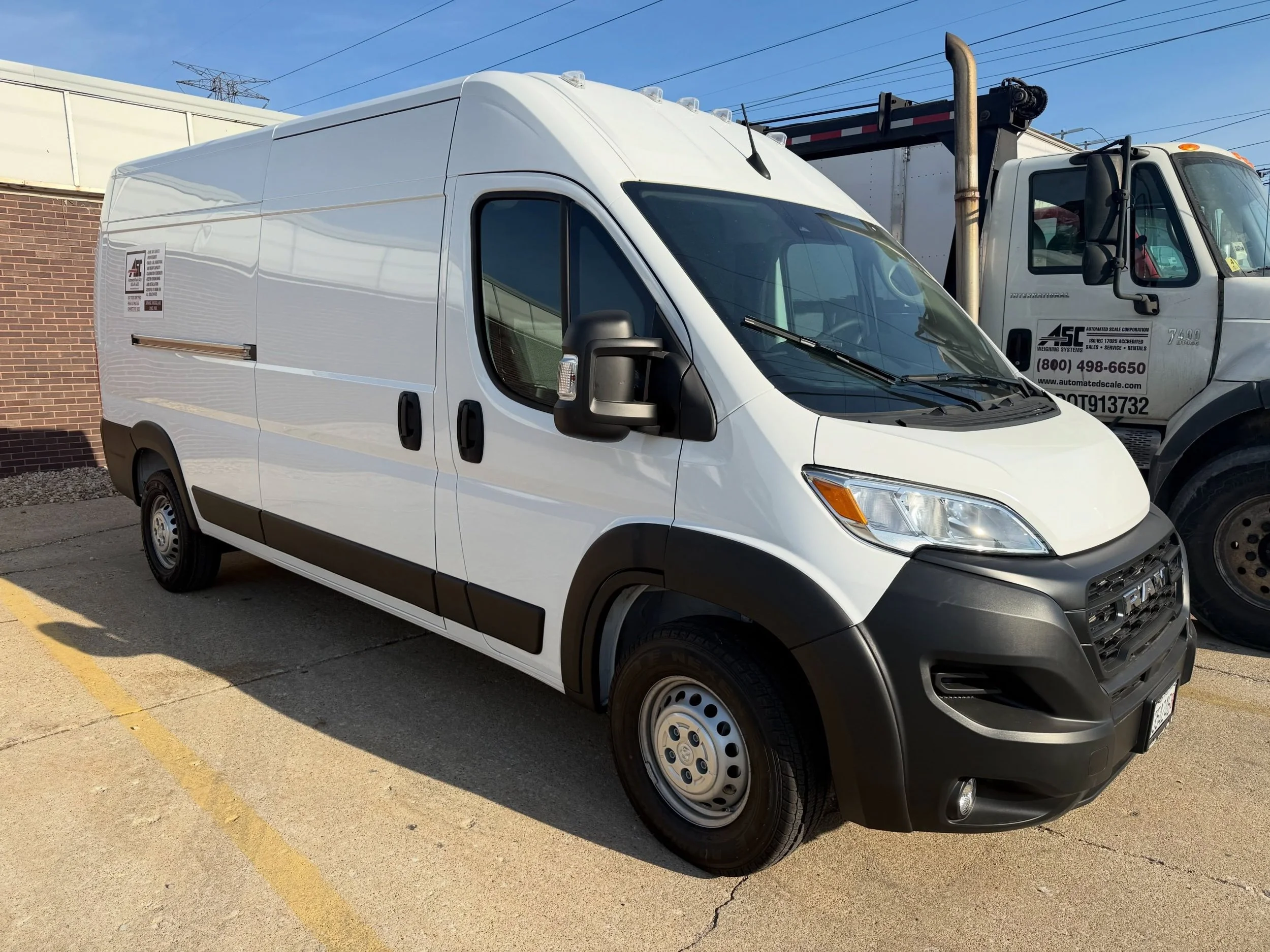 Officially making the move away from the Ford transit 250 model to the ram Pro master for our service vehicles
Our service vehicles are the bread and butter for what we do here at Automated Scale because it puts us in a position to get to our custome