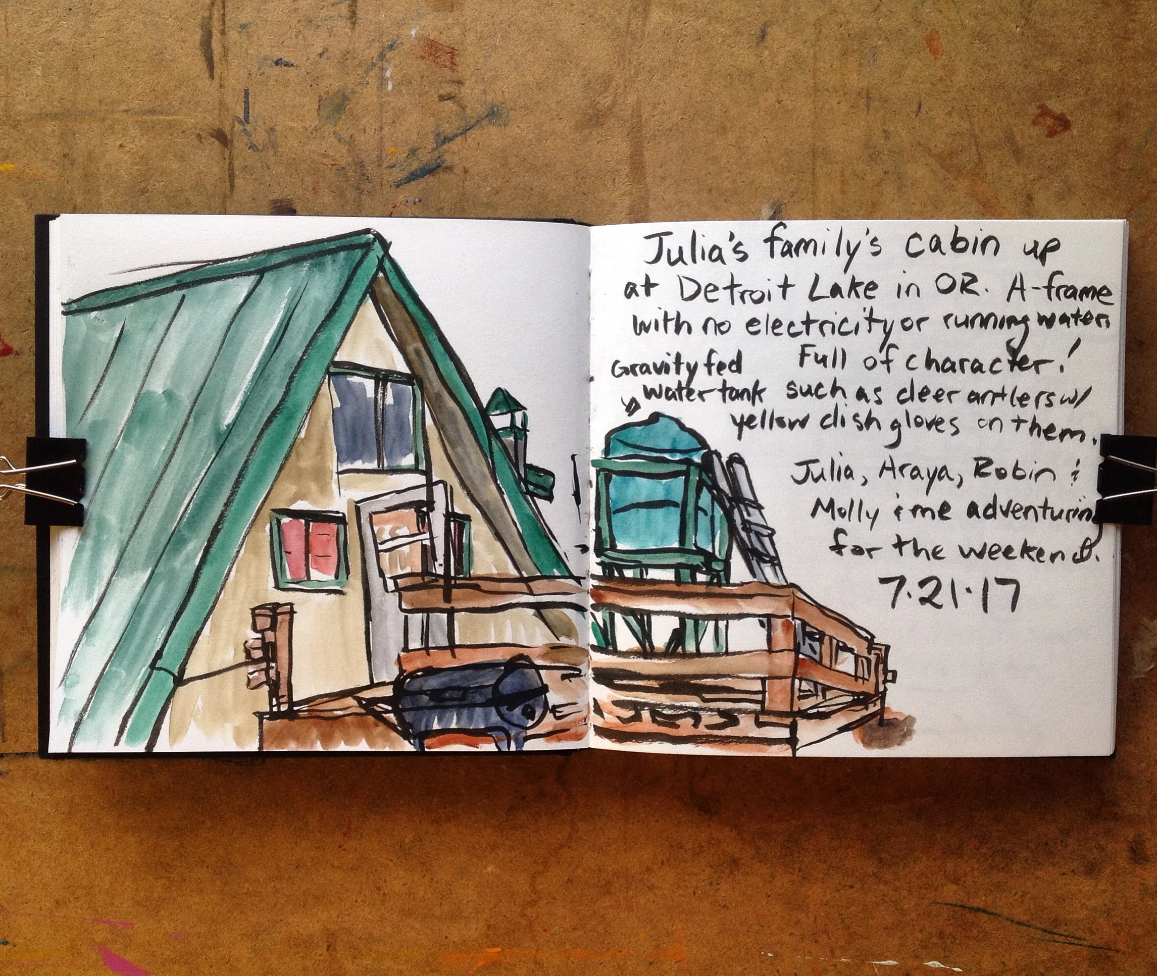 Travel/Vacation Sketchbook   